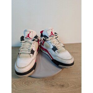 Men’s Nike Size 8 Air Jordan 4 Retro Mid Red Cement Nike DH6937-161